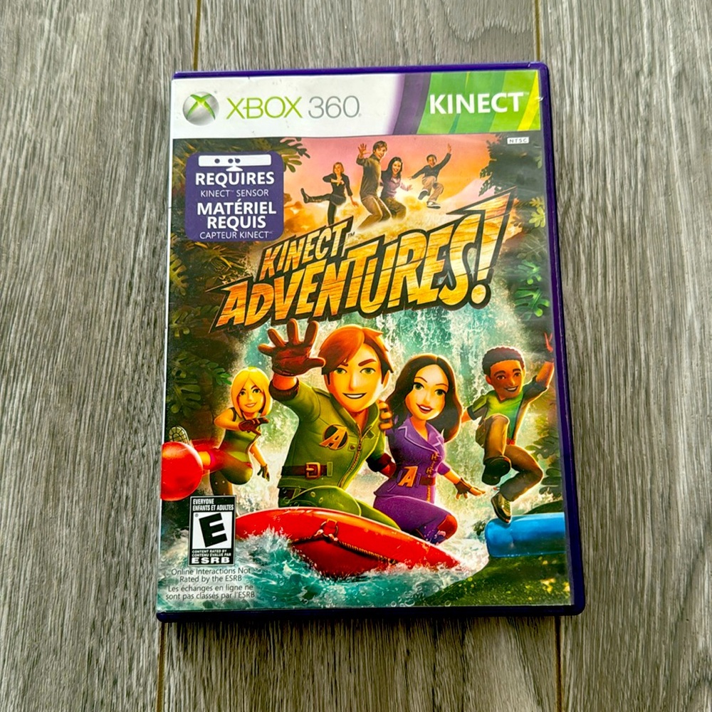 Kinect Adventures! + Manual - Xbox 360 video game